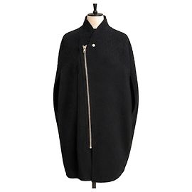 Rick Owens Lilies Cape-Jacke Schwarz Schwarz