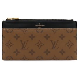 Cartera Louis Vuitton Monogram Reverse Castaño Negro Monograma
