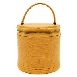 Borsa Louis Vuitton Epi Cannes Vanity Bag Giallo