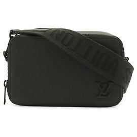 Louis Vuitton LV Aerogram Alpha Wearable Wallet Black