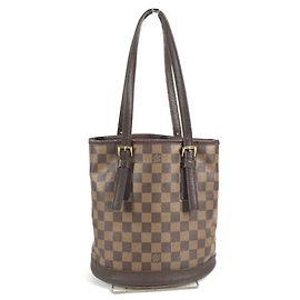 Bolsa Louis Vuitton Damier Mare Marrom Outro Damier ebene