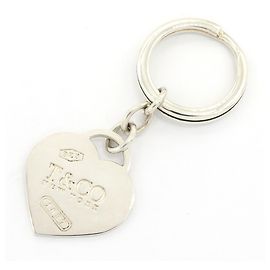 Tiffany & Co. Portachiavi 1837 Heart Argento