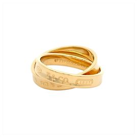 Anillo Interlocking Circle 1837 de Tiffany & Co. Dorado
