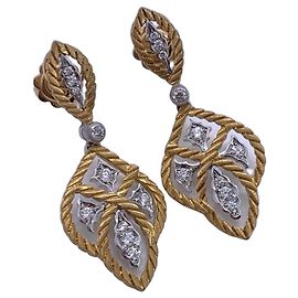 Buccellati Bouchellati Boucles d'oreilles Doré