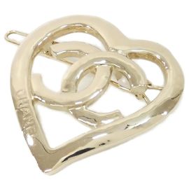 Chanel Barrette Gold AB7900 Doré