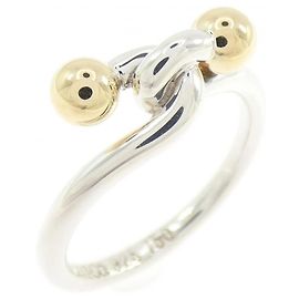 Tiffany & Co Tiffany Silver 925 Hook Band Ring Silvery