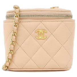 Bolsa de Ombro Rosa Chanel AP1447 Rosa