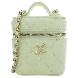 Bolsa de ombro Chanel AP2503 Verde claro Verde claro