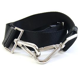 Tracolla in nylon nero Prada Nero