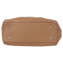 Bolsa Tote Mulberry de couro marrom Marrom
