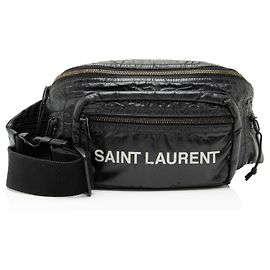 Sac banane Saint Laurent Nylon Logo Nuxx Noir