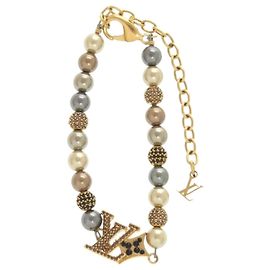 Bracciale con charm Louis Vuitton Dandy Gold D'oro
