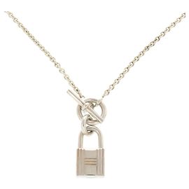 Hermès Collana Hermes Amulette Cadena Argento