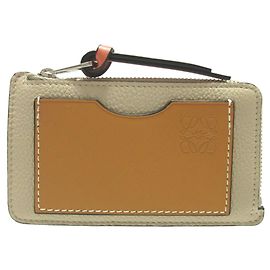 Loewe Anagram Kartenetui Grau Braun