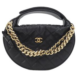 Chanel AP3943 Handbag Pouch Black