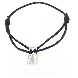 Pulseira Lockit Louis Vuitton Prata