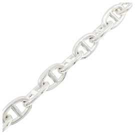 Pulsera Hermès Chaine d'Ancre TGM Charm Plata