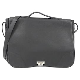Hermès Document Victoria 2 Handbag Black