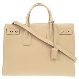 Sac à main Yves Saint Laurent Sac de Jour Medium Beige