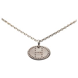 Hermès Hermes Eclipse Evelyne Halskette Silber