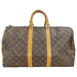 Louis Vuitton Keepall Monogram Canvas 45 Marron