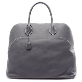 Hermès Hermes Bolide Relax 45 Tote Bag Navy blue