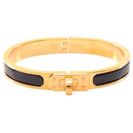 Hermès Hermes Mini Click Kelly PM Bangle Black Golden