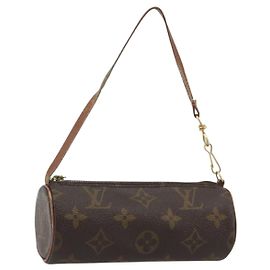 LOUIS VUITTON Pochette Monogram Papillon LV Auth 188044 Monogramme