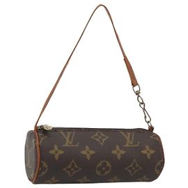 LOUIS VUITTON Pochette Monogram Papillon LV Auth BA14019 Monograma