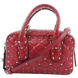 Valentino Garavani Borsa 2Way Rockstud Valentino rossa Rosso