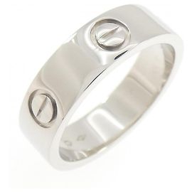 Cartier Love Ring in Platinum Other