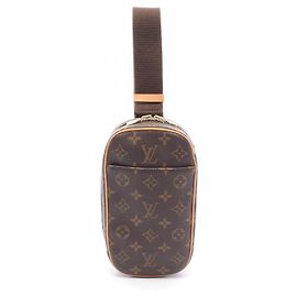 Pochette Gange Monogram Louis Vuitton Taille Marron Monogramme