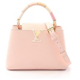 Bolsa 2-Way Louis Vuitton Capucines BB Rosa