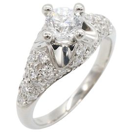 Bulgari Bvlgari Corona Diamond Ring Silvery Other