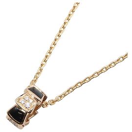 Bulgari Collana Serpenti Bvlgari in onice e diamanti Nero D'oro Altro