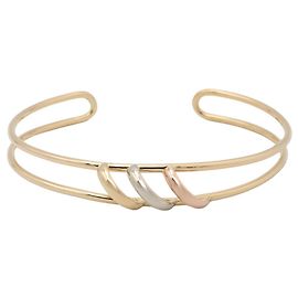 Bracciale rigido Trinity Cartier Argento D'oro