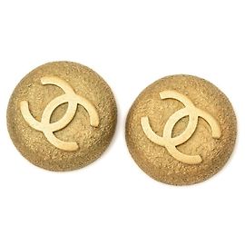 Orecchini Chanel Vintage Coco Mark D'oro