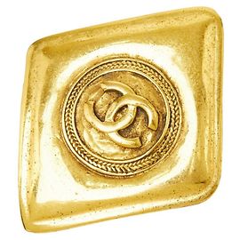 Spilla Chanel Coco Mark Diamond D'oro