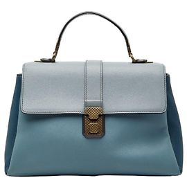 Bolsa de mão Piazza Top Handle Bottega Veneta Azul