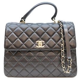 Borsa a tracolla 2-Way Chanel Trendy CC Maxi Nero