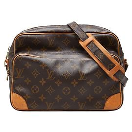 Bolsa Transversal Louis Vuitton Monogram Nile Marrom