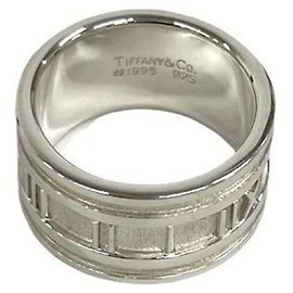 Tiffany & Co Tiffany Vintage Wide Atlas Ring Silber