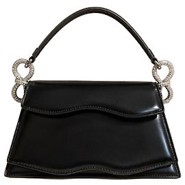 Mach & Mach Samantha Classic Medium Handbag Black