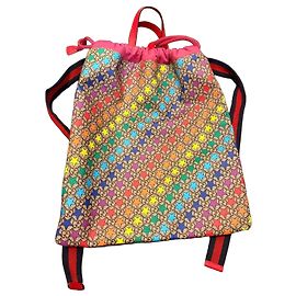 Gucci GG Supreme Rainbow Stars Backpack Multiple colors Monogram