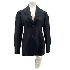 Autre Marque SCANLAN THEODORE Black Wool Blazer Black