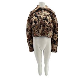 Autre Marque Veste imprimée CLEA Marron Marron