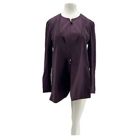 Giorgio Armani Silk Top Dark Red Dark red