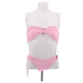 Autre Marque Bikini rosa de dos piezas Rosa