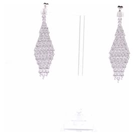 APM Monaco Orecchini in argento con strass Argento