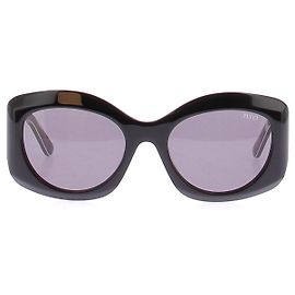 Emilio Pucci Oversized black sunglasses Black